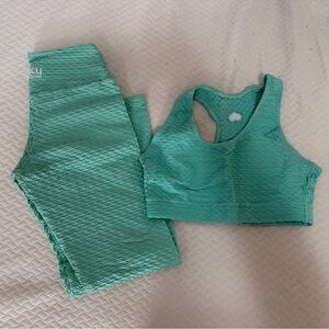 Booty by Brabants Teal Sports Bra